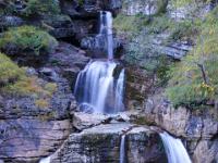 Blick zu den oberen Wasserfällen